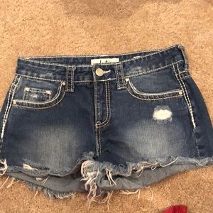Daytrip blue jean shorts